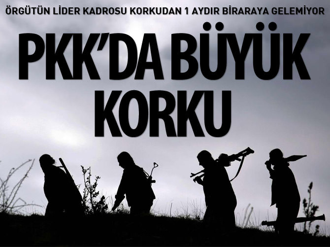 PKK'da büyük panik! Lider kadrosu 1 aydır bir araya gelemiyor