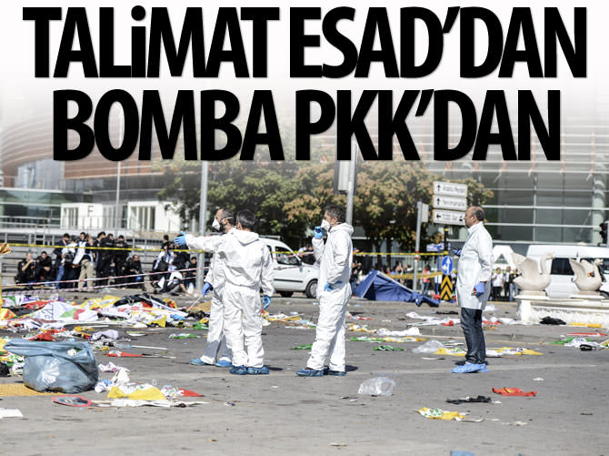 Talimat Esad'dan bomba PKK'dan