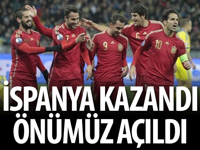 İspanya kazandı önümüz açıldı