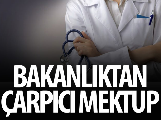 Sağlık Bakanlığından büyükelçilere terör mektubu