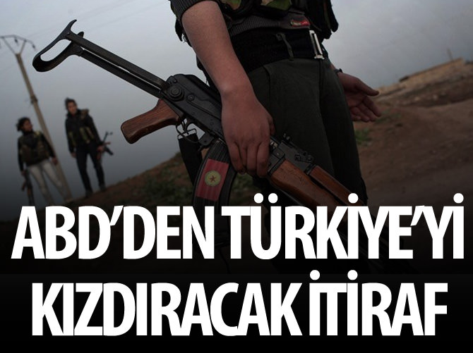ABD PYD'ye mühimmat yardımını itiraf etti