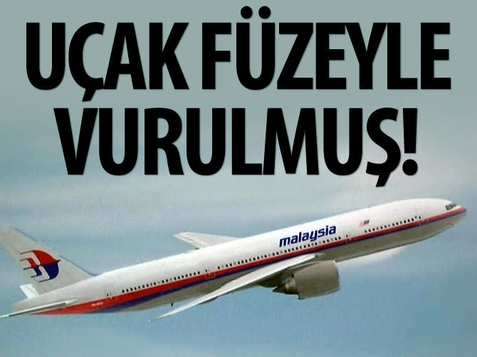 Ukrayna'da düşen Malezya yolcu uçağı Rus füzesiyle vurulmuş