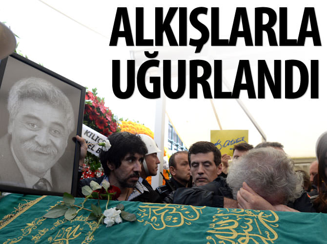 Levent Kırca alkışlar eşliğinde son yolculuğuna uğurlandı