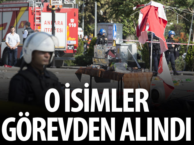 Ankara Emniyet Müdürü görevinden alındı
