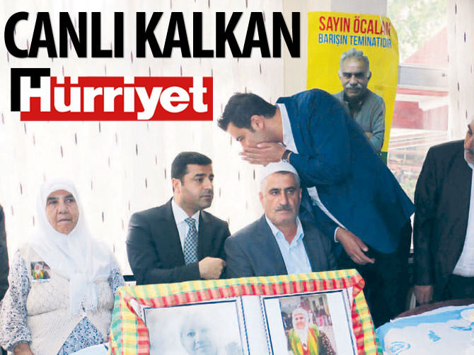 Canlı kalkan Hürriyet