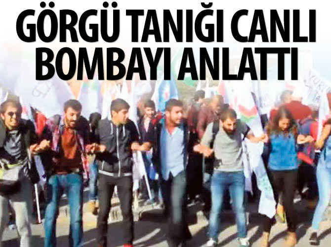 Görgü tanığı canlı bombayı anlattı: Elinde tekerlekli bavul vardı