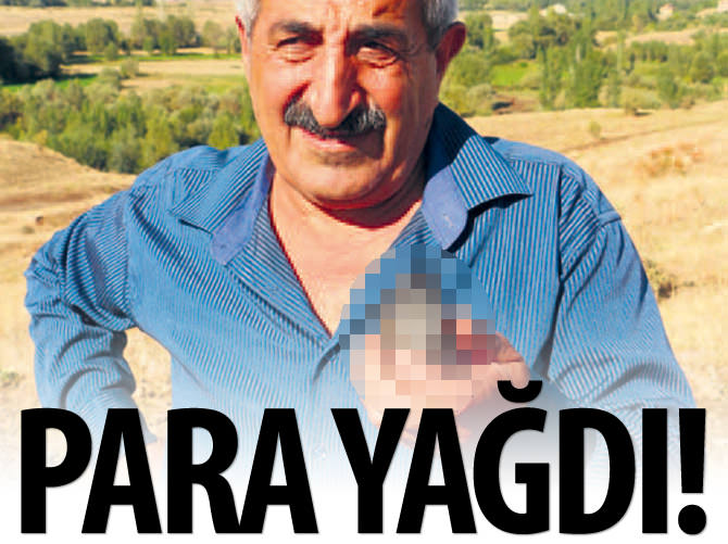 Gökten para yağdı!