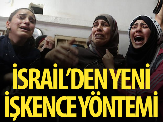 İsrail yönetimi Filistinlilerin cenazelerini ailelerine geri vermeyecek