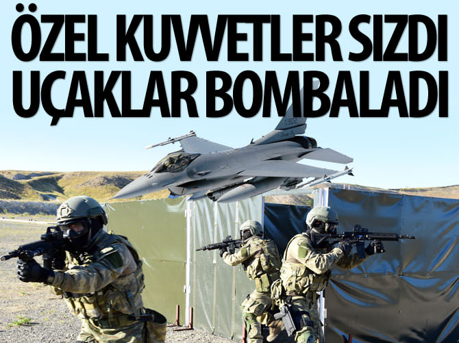 Özel Kuvvetler Metina'ya sızdı, savaş uçakları bombaladı