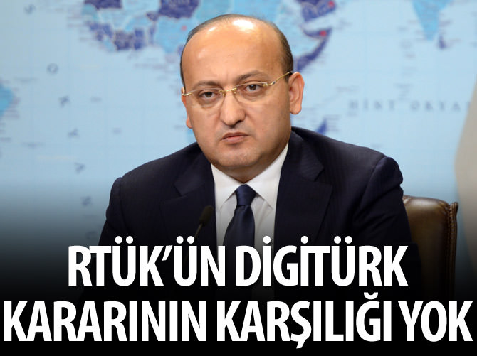 RTÜK'ün Digitürk kararının karşılığı yok