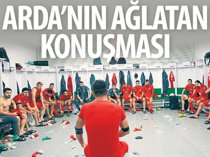 İşte Arda’nın ağlatan konuşması