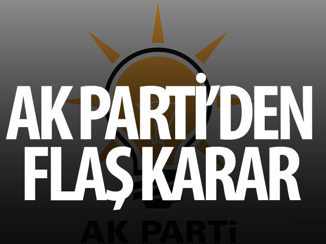 AK Parti'den miting erteleme kararı