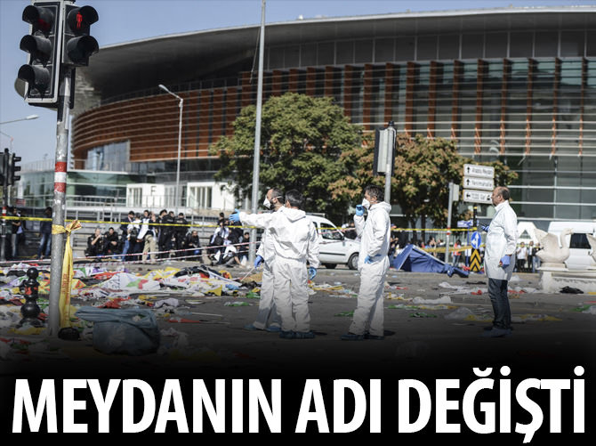 Ankara Gar Meydanı'nın ismi değişti