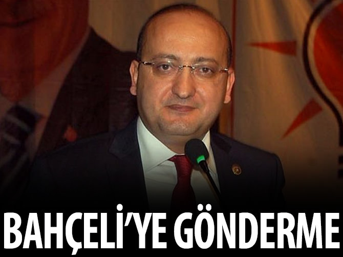 Akdoğan'dan Bahçeli'ye gönderme!
