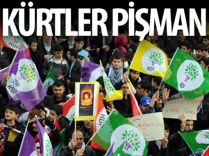 Kürtler HDP'yi seçtiğine pişman