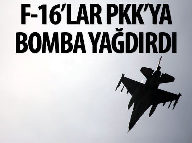 PKK hedeflerine bomba yağdı
