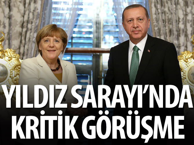 Merkel-Erdoğan'ndan ortak açıklama