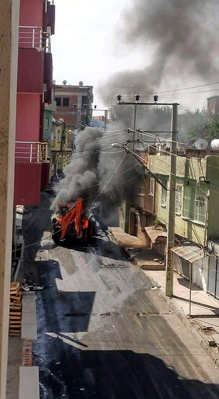 Silvan'da sokağa çıkma yasağı ve çatışmalar devam ediyor - 1