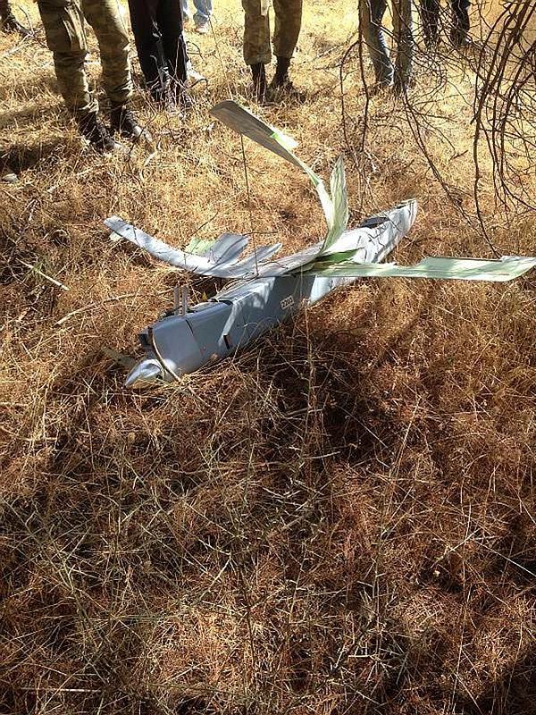 Muhalifler İHA düşürdü - 1