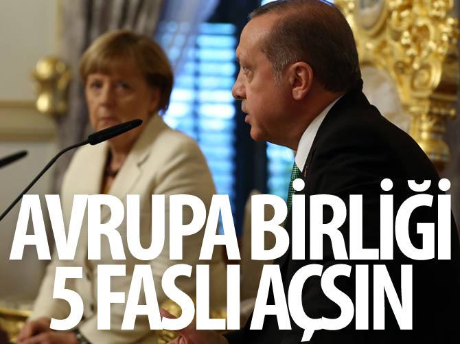 Avrupa Birliği beş faslı açsın