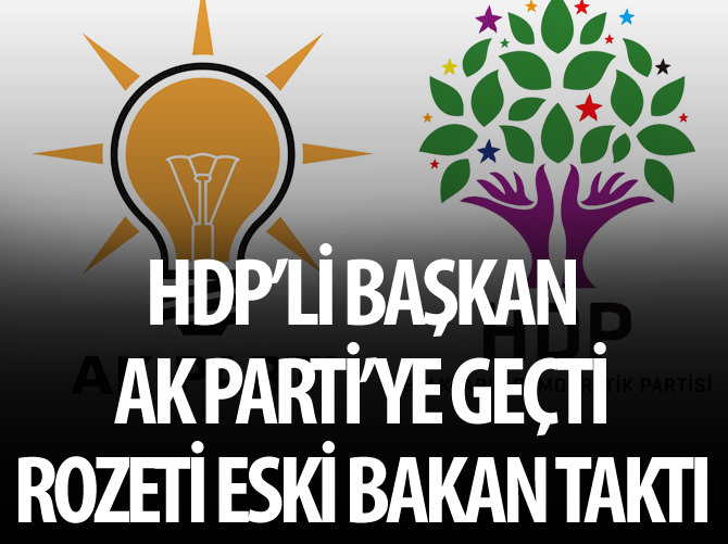 HDP Harran İlçe Başkanı AK Parti'ye geçti