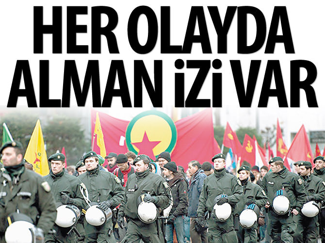Önce Alman görünüyor sonra olay çıkıyor