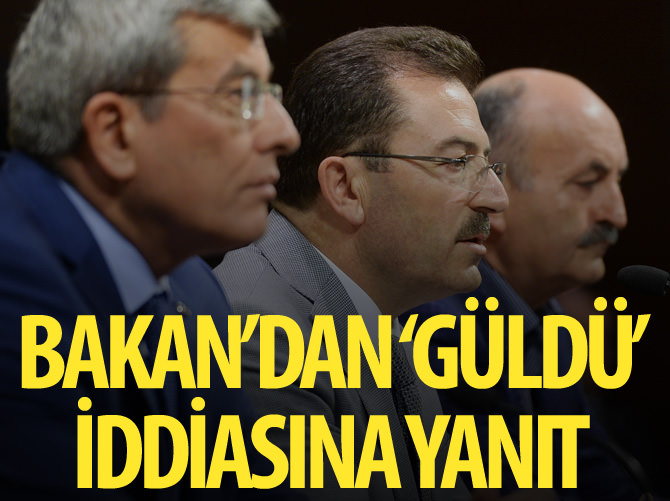 Bakan'dan "güldü" iddiasına yanıt!