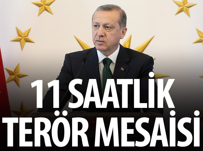 Cumhurbaşkanı Erdoğan'ın kanaat önderlerini kabul etti