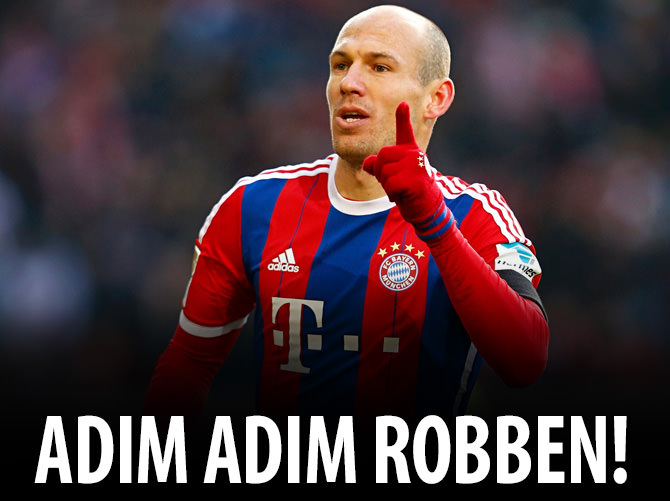 Adım adım Arjen Robben