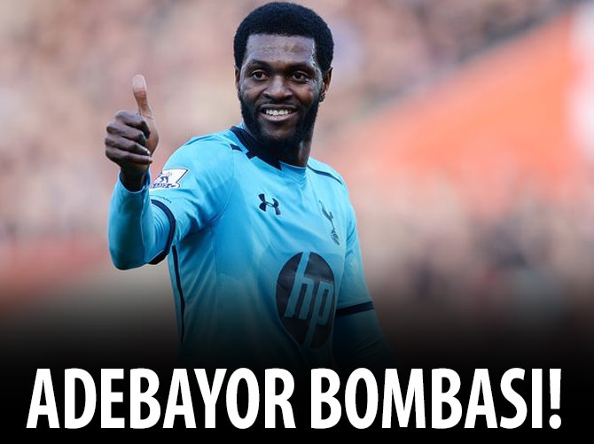 Adebayor bombası