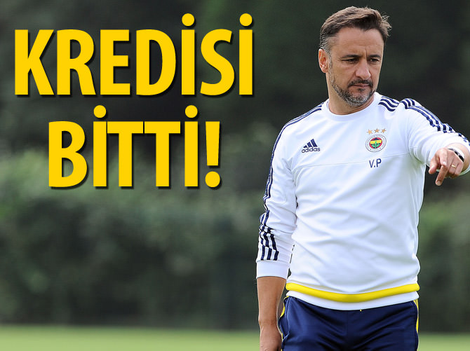 Vitor Pereira'nın kredisi bitti!