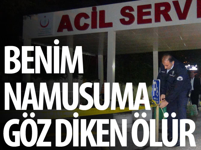 Bursa'da acil servis önünde dehşet
