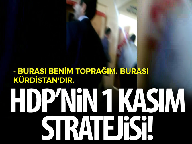 HDP’den 1 Kasım stratejisi