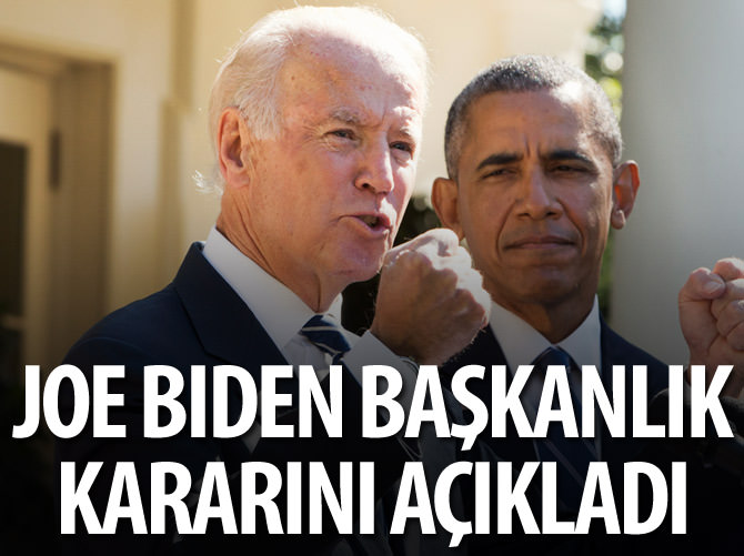 ABD Başkan Yardımcısı Biden aday olmayacak