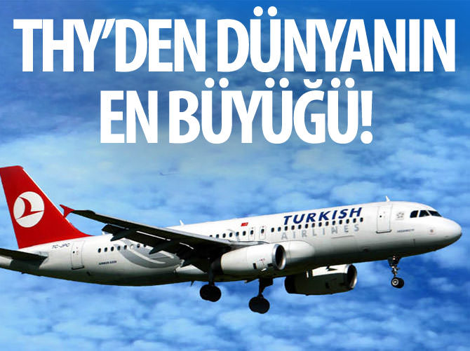 THY'den dünyanın en büyük kumdan kalesi