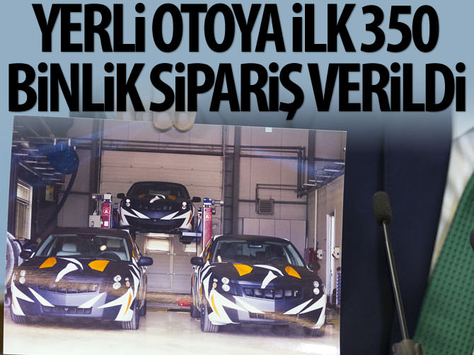 Yerli otonun 350 binlik siparişi Bursa’dan