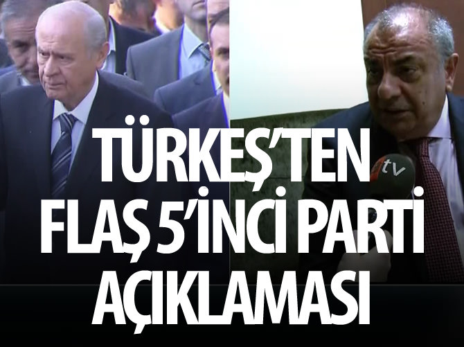 Tuğrul Türkeş: 5. partiyi Bahçeli pişiriyor