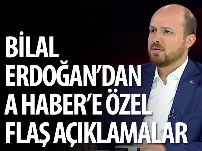 Bilal Erdoğan ilk kez canlı yayında!