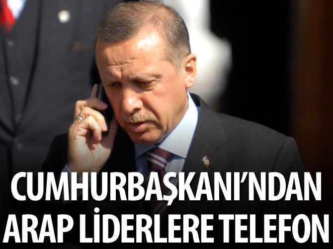 Cumhurbaşkanı'ndan üç lidere telefon