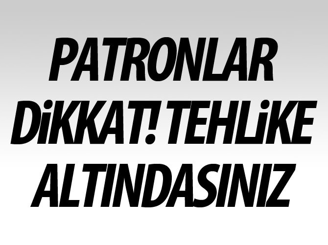 Patronları cepte bekleyen 5 tehlike