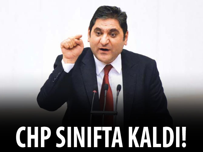 CHP yine sınıfta kaldı