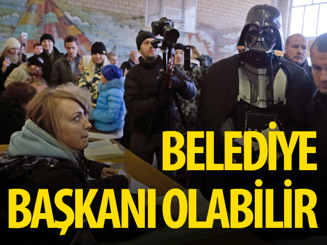 Darth Vader belediye başkanlığına aday
