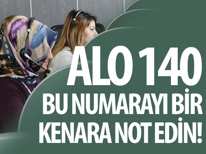 Alo 140 Terör İhbar Hattı