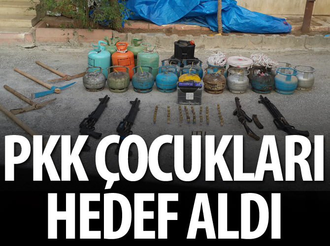 PKK yine çocukları hedef aldı