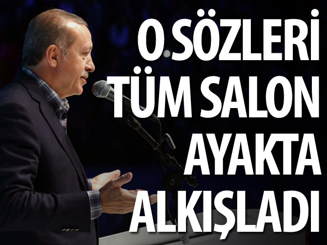 Erdoğan: Siz dik durdukça...