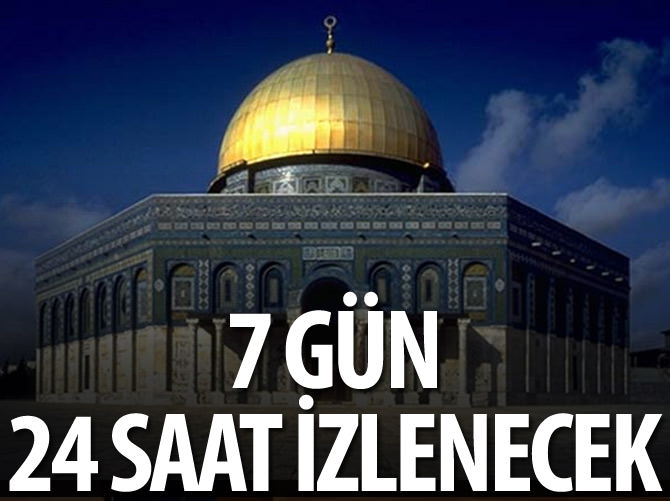 Mescid-i Aksa, 24 saat kamerayla izlenecek
