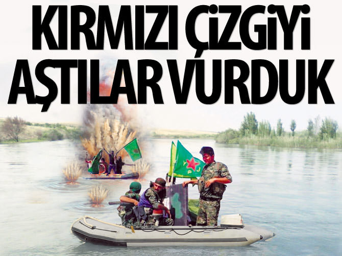 Kırmızı çizgiyi aşan PYD dersini aldı