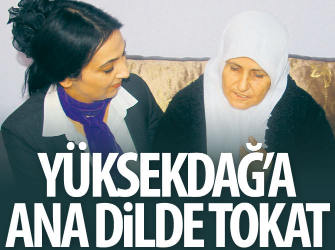 Figen Yüksekdağ'a ana dilde tokat!