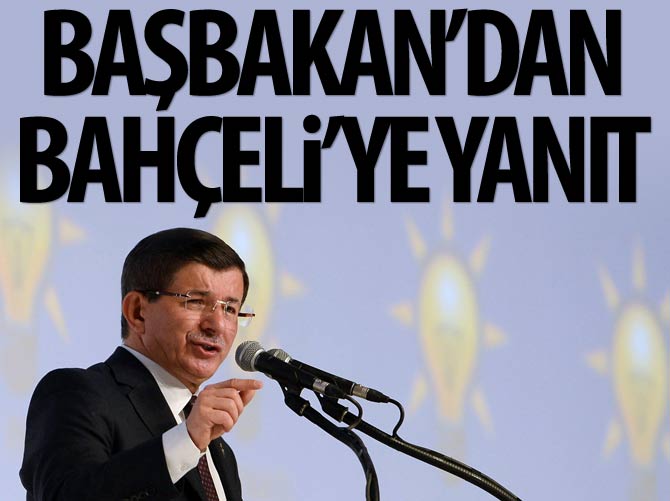 Başbakan'dan Bahçeli'ye 5. parti yanıtı