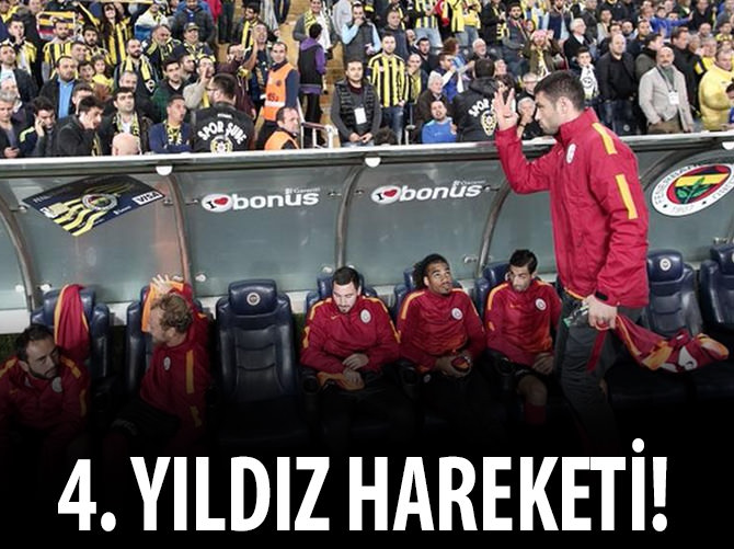 Burak'tan Fener taraftarına 4. yıldız göndermesi!